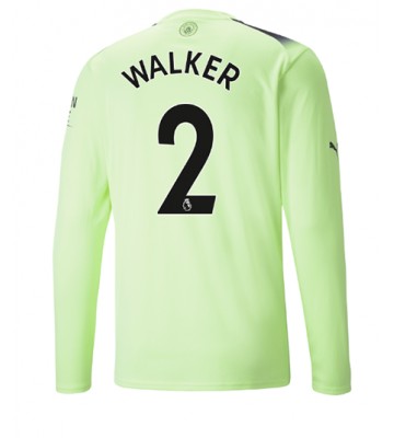 Manchester City Kyle Walker #2 Tredje Tröja 2022-23 Långa ärmar